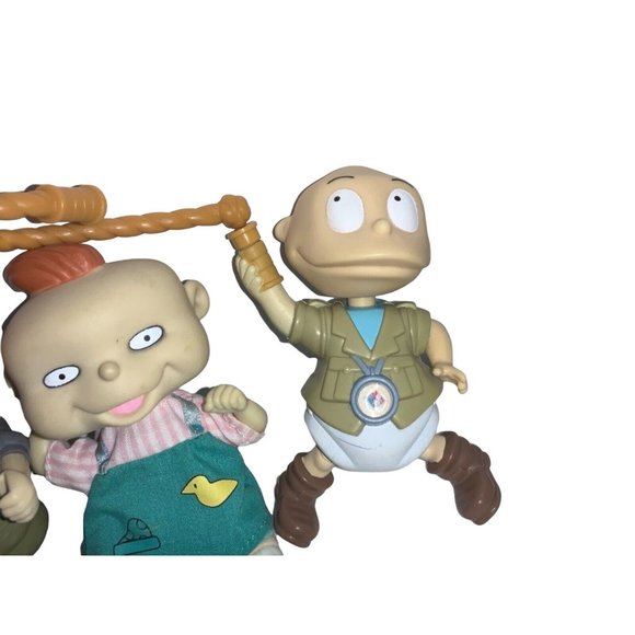 VINTAGE LOT OF 7 BURGER KING HAPPY MEAL  RUGRATS TOYS - Picture 4 of 8